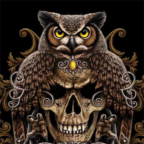 Skull and Owl by Sarah Richter Otterbox Commuter Galaxy Skin