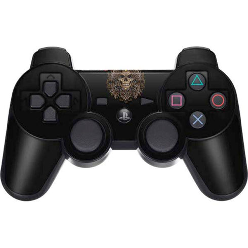 Skull and Owl by Sarah Richter PS3 Dual Shock wireless controller Skin