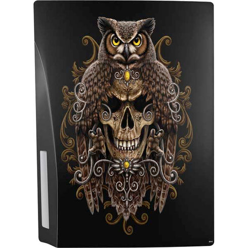 Skull and Owl by Sarah Richter PS5 Bundle Skin