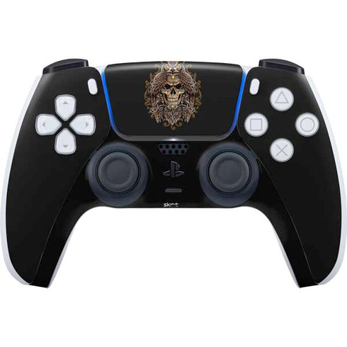 Skull and Owl by Sarah Richter PS5 Controller Skin