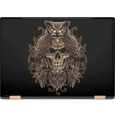 Skull and Owl by Sarah Richter HP Spectre Skin