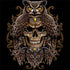 Skull and Owl by Sarah Richter HP Spectre Skin