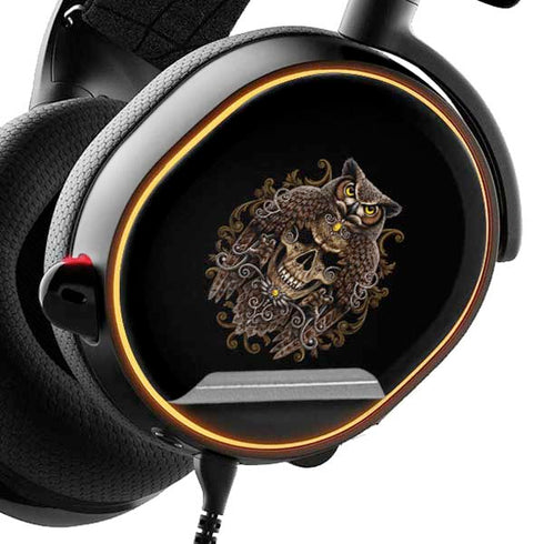 Skull and Owl by Sarah Richter SteelSeries Arctis 5 Skin