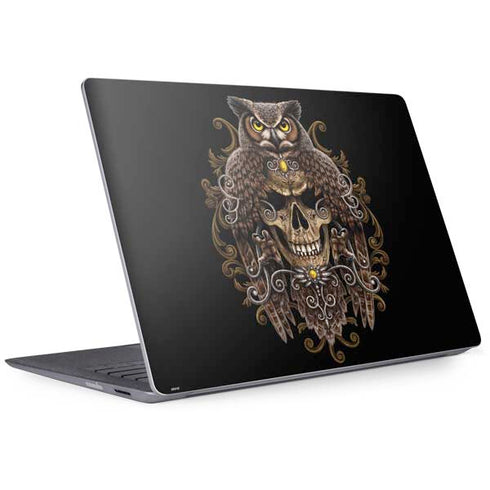 Skull and Owl by Sarah Richter Surface Laptop 2 Skin