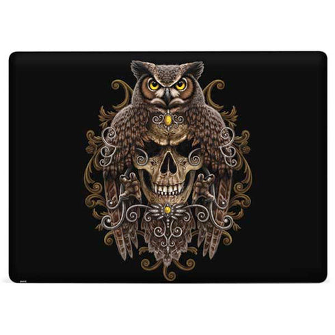 Skull and Owl by Sarah Richter Surface Laptop 3 13.5in Skin
