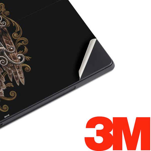 Skull and Owl by Sarah Richter Surface Pro 6 Skin