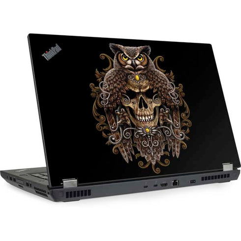 Skull and Owl by Sarah Richter Lenovo ThinkPad Skin