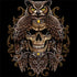 Skull and Owl by Sarah Richter Lenovo ThinkPad Skin