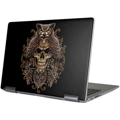 Skull and Owl by Sarah Richter Yoga 710 14in Skin