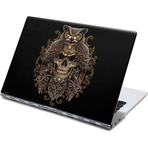 Skull and Owl by Sarah Richter Yoga 910 2-in-1 14in Touch-Screen Skin