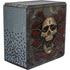 Liquid Blue Skull Entwined with Roses Cooler Master MasterBox Q300L Mini Tower Skin