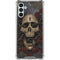 Liquid Blue Skull Entwined with Roses Galaxy A13 5G Clear Case
