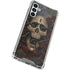 Liquid Blue Skull Entwined with Roses Galaxy A13 5G Clear Case
