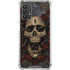 Liquid Blue Skull Entwined with Roses Galaxy A32 5G Clear Case