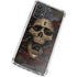Liquid Blue Skull Entwined with Roses Galaxy A32 5G Clear Case