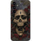 Liquid Blue Skull Entwined with Roses Galaxy A54 5G Skin
