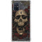 Liquid Blue Skull Entwined with Roses Galaxy A71 5G Clear Case