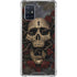 Liquid Blue Skull Entwined with Roses Galaxy A71 5G Clear Case