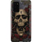 Liquid Blue Skull Entwined with Roses Galaxy Note20 5G Pro Case