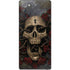Liquid Blue Skull Entwined with Roses Galaxy Note20 5G Skin