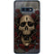 Liquid Blue Skull Entwined with Roses Galaxy S10e Skin