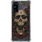 Liquid Blue Skull Entwined with Roses Galaxy S20 FE Clear Case