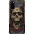 Liquid Blue Skull Entwined with Roses Galaxy S20 Lite Case