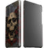 Liquid Blue Skull Entwined with Roses Galaxy S20 Lite Case