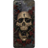 Liquid Blue Skull Entwined with Roses Galaxy S20 Plus Skin