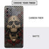 Liquid Blue Skull Entwined with Roses Galaxy S20 Plus Skin