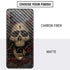 Liquid Blue Skull Entwined with Roses Galaxy S20 Skin