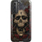 Liquid Blue Skull Entwined with Roses Galaxy S21 5G Pro Case