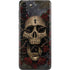 Liquid Blue Skull Entwined with Roses Galaxy S21 Plus 5G Skin