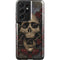 Liquid Blue Skull Entwined with Roses Galaxy S21 Ultra 5G Pro Case