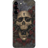 Liquid Blue Skull Entwined with Roses Galaxy S22 Plus Skin