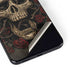 Liquid Blue Skull Entwined with Roses Galaxy S22 Skin