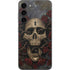 Liquid Blue Skull Entwined with Roses Galaxy S23 Plus Skin