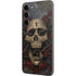 Liquid Blue Skull Entwined with Roses Galaxy S23 Plus Skin