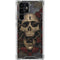 Liquid Blue Skull Entwined with Roses Galaxy S24 Ultra Clear Case
