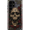 Liquid Blue Skull Entwined with Roses Galaxy S24 Ultra Impact Case
