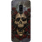 Liquid Blue Skull Entwined with Roses Galaxy S9 Plus Skin