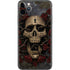 Liquid Blue Skull Entwined with Roses iPhone 11 Pro Max Skin