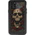 Liquid Blue Skull Entwined with Roses iPhone 11 Pro Max Waterproof Case