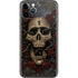 Liquid Blue Skull Entwined with Roses iPhone 11 Pro Skin