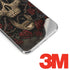 Liquid Blue Skull Entwined with Roses iPhone 11 Pro Skin