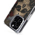 Liquid Blue Skull Entwined with Roses iPhone 13 Pro Max MagSafe Case