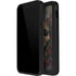 Liquid Blue Skull Entwined with Roses iPhone 14 Pro Max Waterproof Case