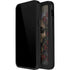 Liquid Blue Skull Entwined with Roses iPhone 14 Pro Waterproof Case