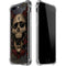 Liquid Blue Skull Entwined with Roses iPhone 7/8 Plus Clear Case