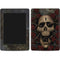 Liquid Blue Skull Entwined with Roses Amazon Kindle Skin